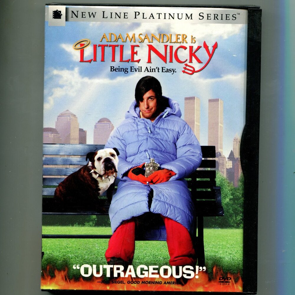 2000 Adam Sandler is "Litle Nicky" DVD